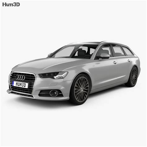 The audi a6 is an executive car made by the german automaker audi. Audi A6 (C7) avant 2015 3D model - Vehicles on Hum3D
