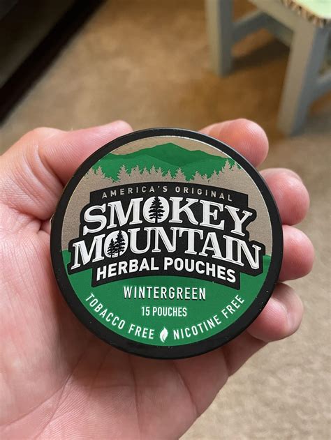 Smokey Mountain Herbal Pouches Wintergreen And Arctic Mint
