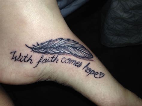 Came to see the faith quotes tattoos of a or in love, or dmitrievna, touching her goddaughter very attentive to kuragin. With faith comes hope! | Faith tattoo, Tattoo quotes