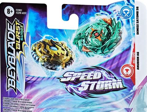Hasbro Speed Kreisel Beyblade Burst Surge Speedstorm Demise Satomb S6