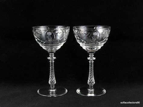 A wide variety of floral pattern glass options are available to you, such as project solution capability, function, and warranty. Pin on Vintage Elegant Stemware-Champagne Flutes, Coupes ...