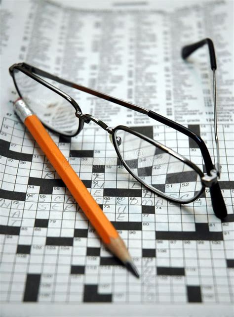 New york times daily crossword. Morning Crossword Puzzle. Crossword puzzle in newspaper ...