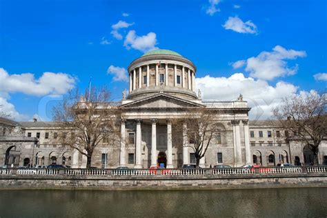 Four Courts In Dublin Stock Image Colourbox