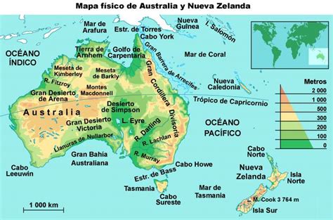 Mapa De Oceania Foto Bugil 2017