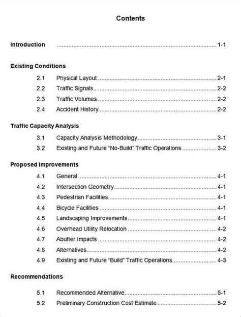 The examples in this guide cover frequently used citation forms only. 20+ Table of Contents Template | Mous Syusa