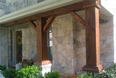 Front Porch Cedar Columns — Randolph Indoor And Outdoor Design