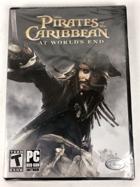 Pirates Of The Caribbean At Worlds End Disney Jack Sparrow Pc Dvd Rom Ebay