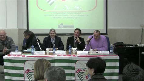 Congresso Fns Cisl Messina Youtube