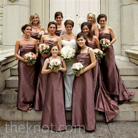 Mauve Bridesmaid Dresses