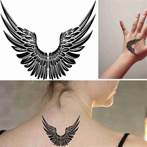Update more than 73 back neck tattoo wings super hot - in.coedo.com.vn