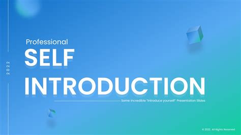 About Me And Self Introduction Template Slidekit