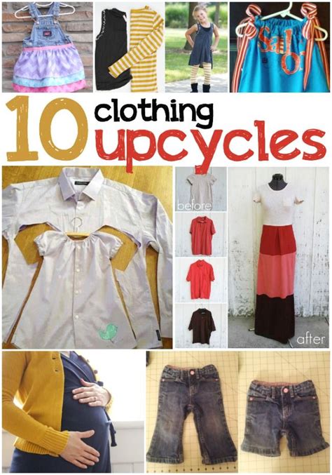 Upcycling my old clothes using diy tik tok trends! 10 Brilliant Upcycled Clothing Ideas - The Realistic Mama ...