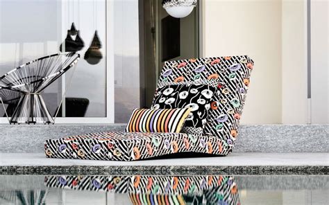 Missoni Jalamar Outdoor Lounger Missoni Home Outdoor Furniture