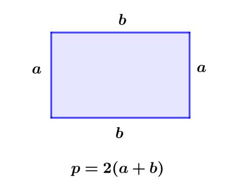 Formula Del Perimetro De Un Rectangulo Ejemplos Opciones De Ejemplo