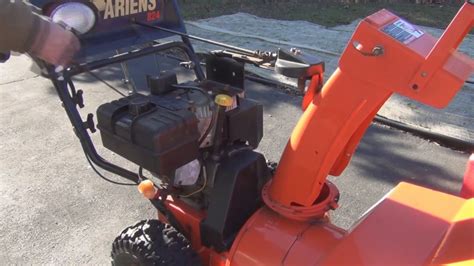 Getting The 2001 Ariens 824 Snowblower Ready For A Noreaster Youtube