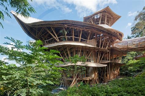 La Merveilleuse Maison En Bambou Delora Hardy à Bali Bamboo House