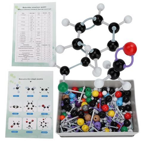 Buy Molecular Model Kit 267 Pcs Atom Link Model Set Chemistry Model
