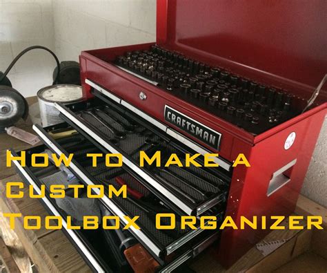 How To Make Socket Organizer For A Toolbox Instructables