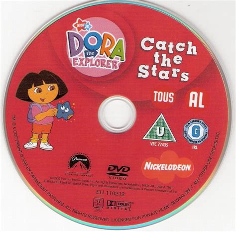 Dora The Explorer Catch The Stars Dvd Cd Dvd Covers Cover Century