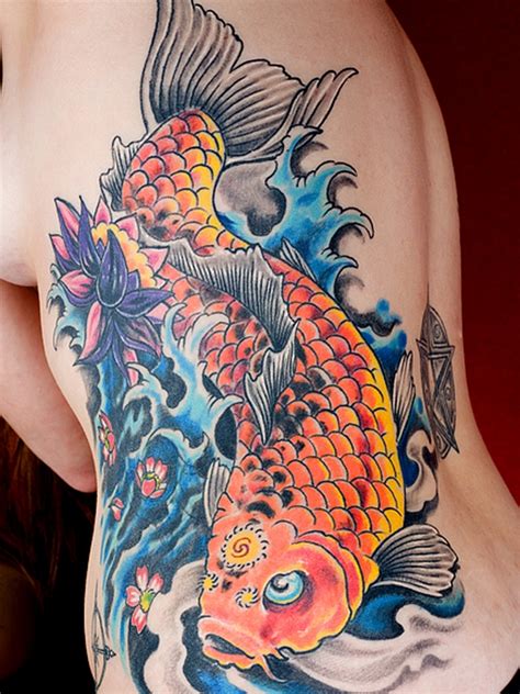 You can use a koi fish tattoo as a symbol of your willpower, enthusiasm, determination, and accomplishment. 65+ Japanese Koi Fish Tattoo Designs & Meanings - True ...