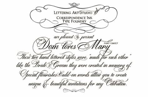 Notification of license agreementthis typeface is the property of monotype typography and its use by you is covered under the terms of a license agreement. 8 Free Calligraphy Fonts For Word Images - 9 Free ...