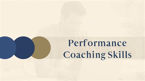 Performance Coaching Skills Golden Trust