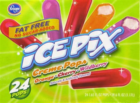 Kroger® Ice Pix Creme Pops 24 Ct Ralphs