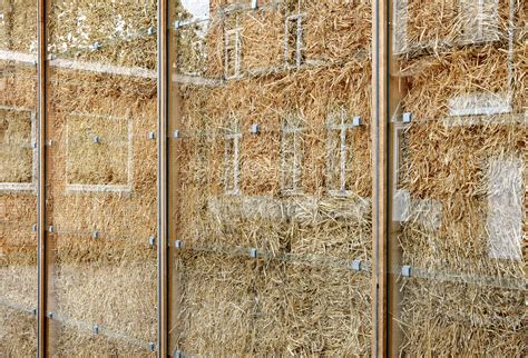 Gallery Of Straw Bales Building Efficient Walls With Agricultural