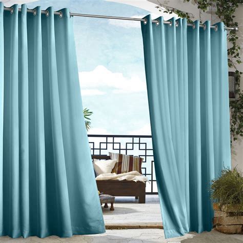 Outdoor Decor Gazebo Grommet Outdoor Curtain Panel