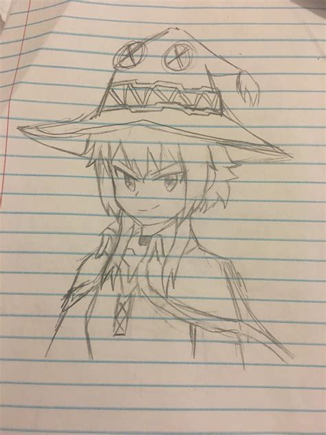 Im So Proud That I Know How To Draw Megumin From Memory Rmegumin