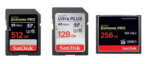 Many smaller cameras, drones, and gaming. Best CF and SD Memory Cards for DSLR & Mirrorless Camera