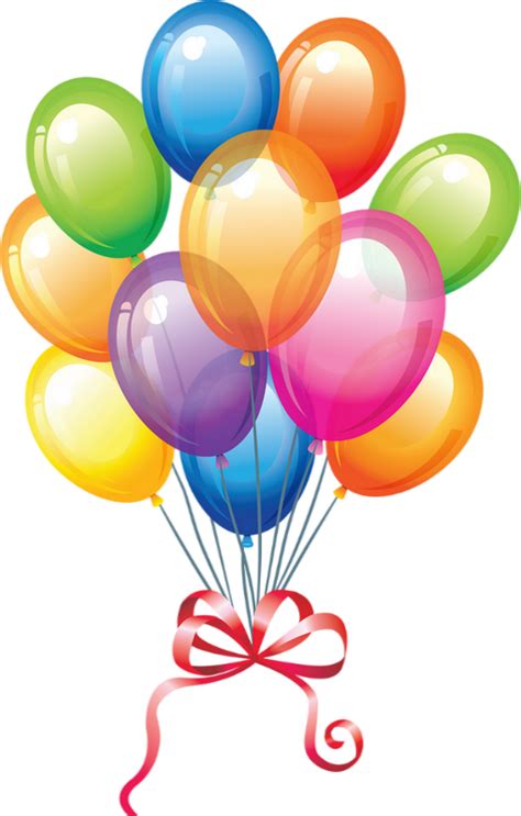 Ballons Png Tube Anniversaire Fête Balloons Png Party