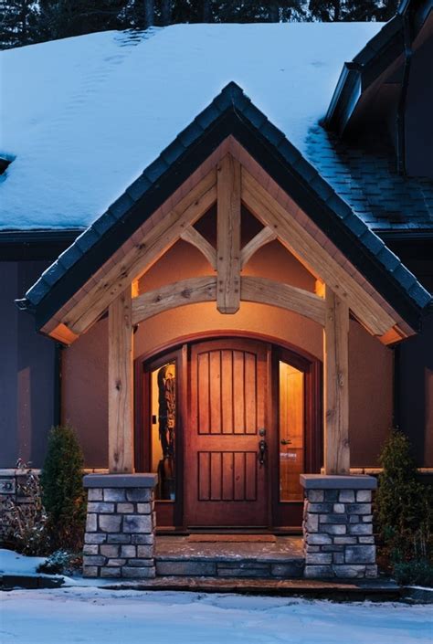 Dishwasher electric stove fridge washer/dryer hookups exterior: Slave Lake Residence | Timber Frame Cabin