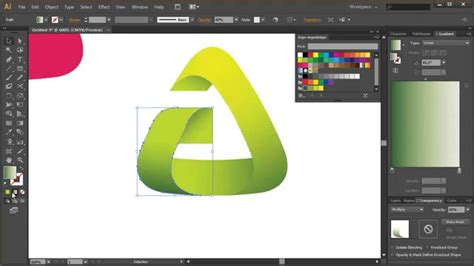 Adobe Illustrator Tutorial Clean And Modern Logo Youtube