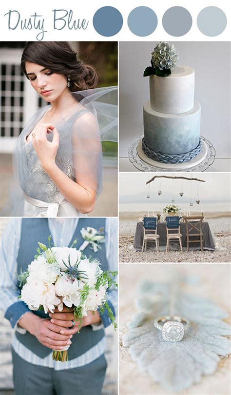 6 Perfect Shades Of Blue Wedding Color Ideas And Wedding Invitations