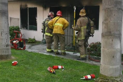 Neighbor Fighting Flames Injured