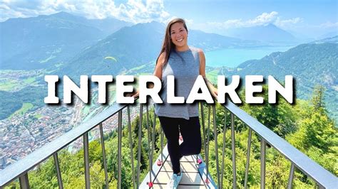 Hiking Switzerland Beautiful Interlaken Harder Kulm Youtube