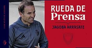 Rueda de prensa de Jagoba Arrasate previa al partido Rayo Vallecano vs Osasuna / 19.04.2024