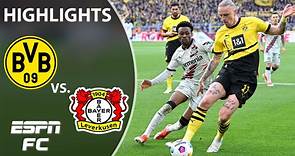 🚨 THE STREAK CONTINUES 🚨 Borussia Dortmund vs. Bayer Leverkusen | Bundesliga Highlights | ESPN FC