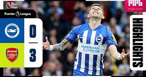 PL Highlights: Brighton 0 Arsenal 3