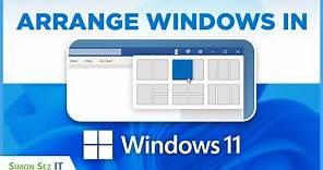 How to Arrange Windows and Multitask in Windows 11