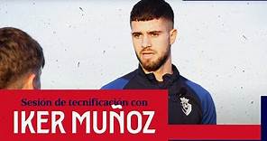 Jornada de tecnificación de Iker Muñoz con canteranos rojillos | Club Atlético Osasuna