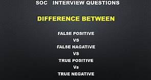 Most Important || Difference between False Positive, False Negative, true Positive and True Negative