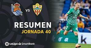 Resumen de Real Sociedad B vs UD Almería (0-2)