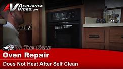 Oven Repair-Not heating after self clean-Kitchenaid,Whirlpool,Maytag,Kenmore- Diagnostic & Repair