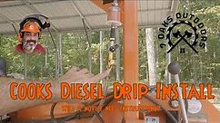 Cooks Diesel Drip Install on Woodmizer LT15 Wide