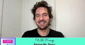 INTERVIEW: Actor WILL KEMP from Paging Mr. Darcy (Hallmark Channel)