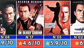 Top 40 Steven Seagal Movies from 1985 to 2023