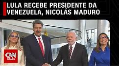 Lula recebe presidente da Venezuela, Nicolás Maduro, no Palácio do Planalto | LIVE CNN
