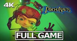 PSYCHONAUTS Full Gameplay Walkthrough / No Commentary 【FULL GAME】4K 60FPS UHD
